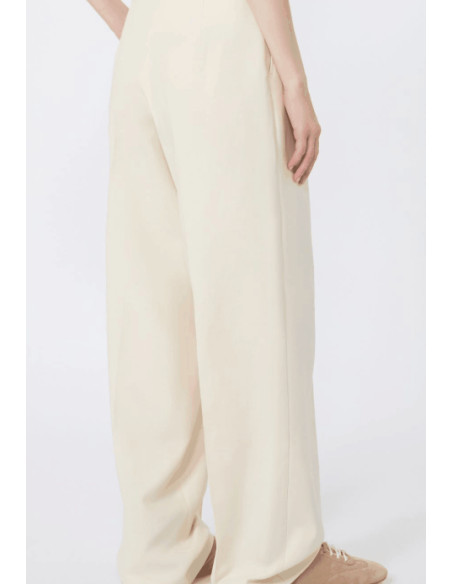 MSTADUNCO PANTALONE CON CINTURA CUOIO
