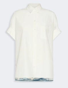 WKDTUONO CAMICIA BIANCA DAVANTI DIETRO ST.SETA