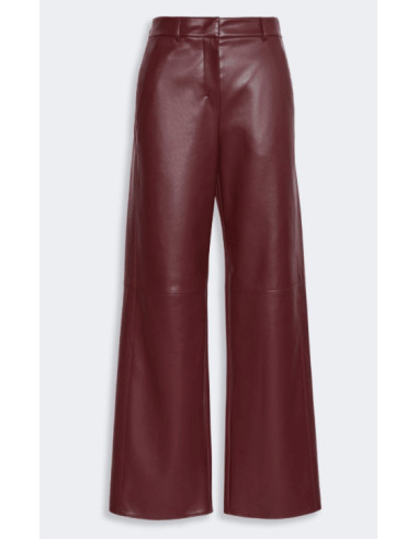SMMSOSPIRO PANTALONE IN ECOPELLE