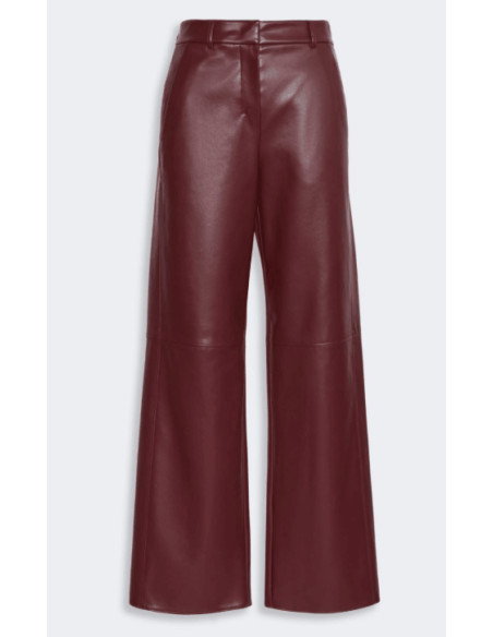 SMMSOSPIRO PANTALONE IN ECOPELLE