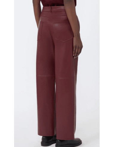 SMMSOSPIRO PANTALONE IN ECOPELLE