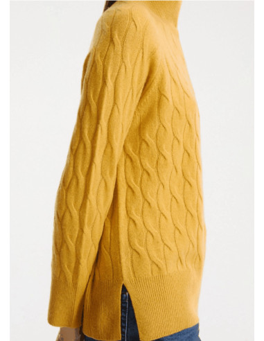 MLSGATTONI MAGLIA TRECCE CROP