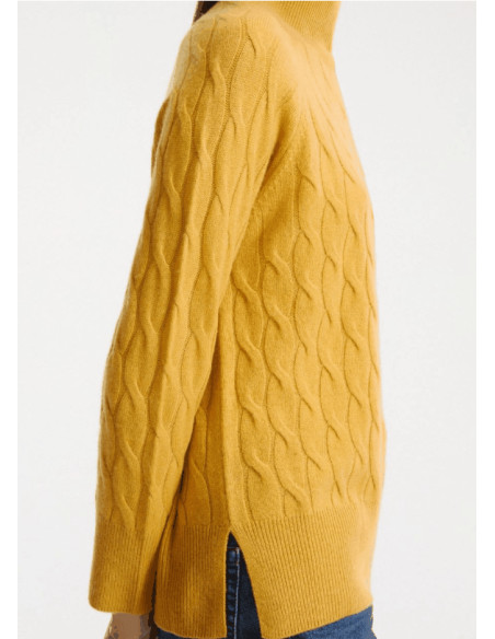 MLSGATTONI MAGLIA TRECCE CROP