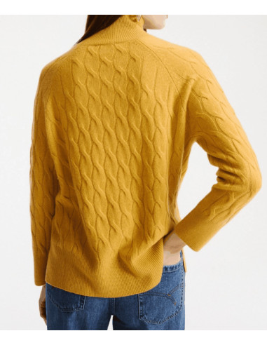 MLSGATTONI MAGLIA TRECCE CROP