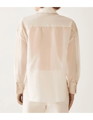 PBPOBLO CAMICIA IN ORGANZA