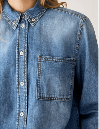 PBBOMBRINA CAMICIA IN DENIM