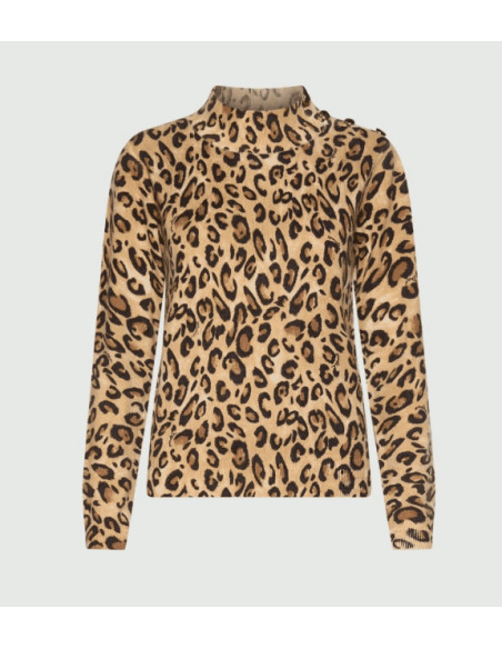 MLSFANELLO MAGLIA LUPETTO BOTTONI SPALLA SX