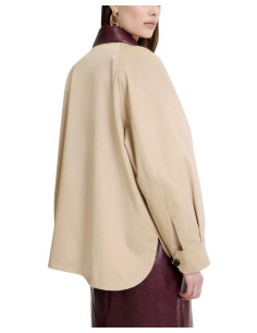 MLLEDITTO GIACCONE CON COLLETTO ECOPELLE 2