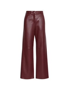 SMMSOSPIRO PANTALONE IN ECOPELLE