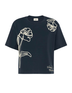 WKDSALA T-SHIRT CON DETTAGLIO RICAMATO 2
