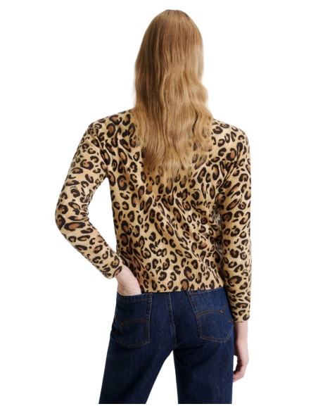 MLSMARMO CARDIGAN CON BOTTONI DORATI