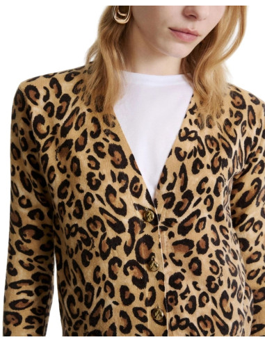 MLSMARMO CARDIGAN CON BOTTONI DORATI