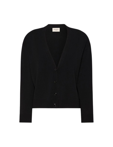 WKDBOARIO CARDIGAN IN MAGLIA RASATA