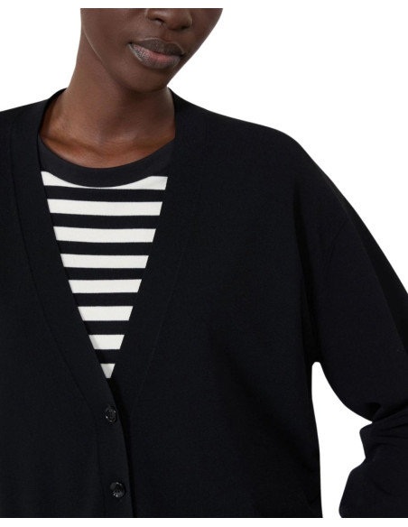 WKDBOARIO CARDIGAN IN MAGLIA RASATA