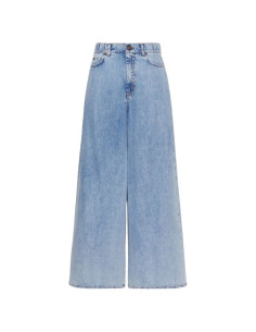 WKDZATTERA PANTALONE IN DENIM LARGO CON ELASTICO