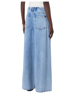 WKDZATTERA PANTALONE IN DENIM LARGO CON ELASTICO 2