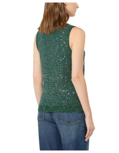 WKDMILORD GILET UN MAGLIA CON PAILLETTES 2