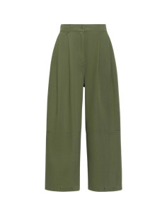 WKDBACCA PANTALONE BARREL IN BULL DI COTONE