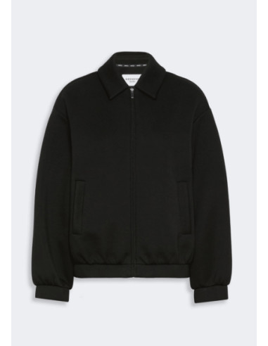 WKDZEBRA GIACCA IN JERSEY CON ZIP TIPO SCUBA