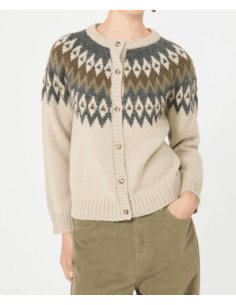 WKDTARGA CARDIGAN CON MOTIVO NORDICO 2