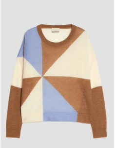 PBBTALPA MAGLIA CAMMELLO/PANNA +