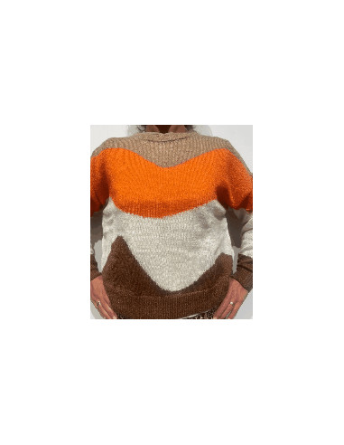 PBBTALPA MAGLIA CAMMELLO/PANNA +