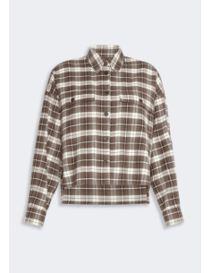 WKDBERLINA CAMICIA IN FLANELLA A QUADRI