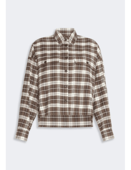 WKDBERLINA CAMICIA IN FLANELLA A QUADRI