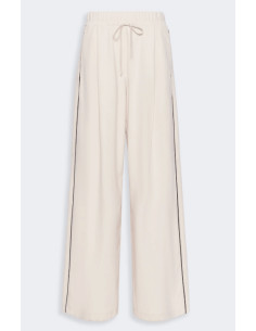 WKDGODEZIA PANTALONE IN JERSEY CON PROFILO NERO
