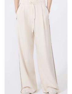 WKDGODEZIA PANTALONE IN JERSEY CON PROFILO NERO 2