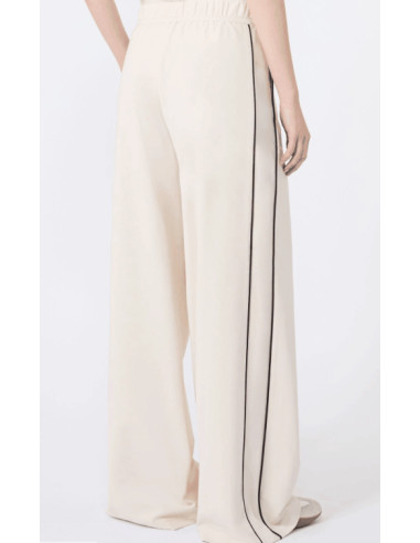 WKDGODEZIA PANTALONE IN JERSEY CON PROFILO NERO