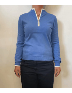 PBJRICETTA MAGLIA CON ZIP AL COLLO 2