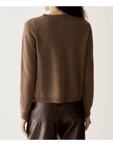 PBKBLASONE CARDIGAN GIROCOLLO