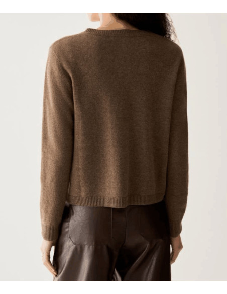 PBKBLASONE CARDIGAN GIROCOLLO