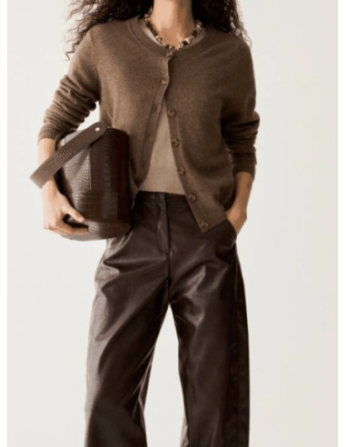 PBKBLASONE CARDIGAN GIROCOLLO