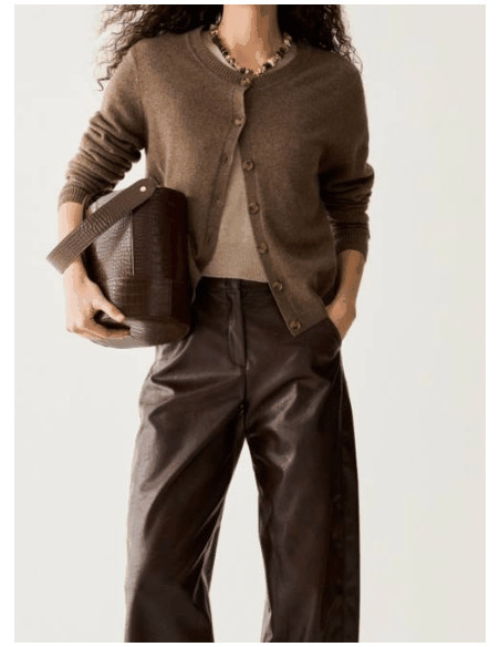 PBKBLASONE CARDIGAN GIROCOLLO