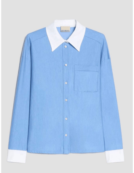PBJACUME CAMICIA IN JERSEY COLLETTO COTONE