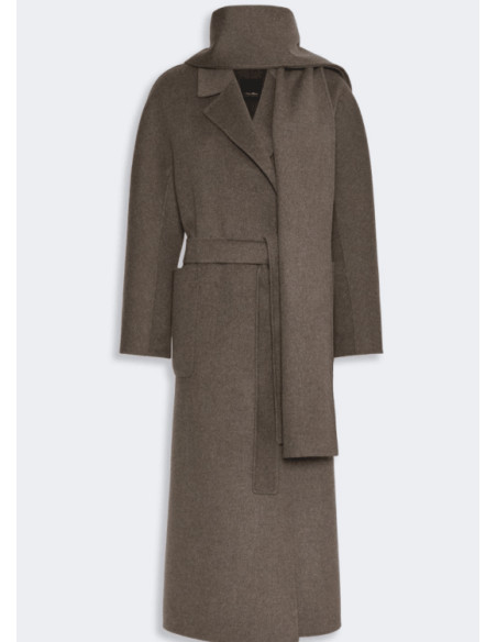 SMMPEONIE CAPPOTTO CON TASCHE A TOPPA MELANGE'