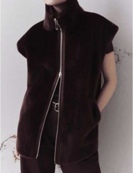 MLLGIURATO GILET ECOMONTONE MONOCHROME
