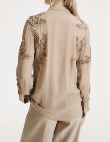 MLLMAMBO CAMICIA CON APPLICAZIONI