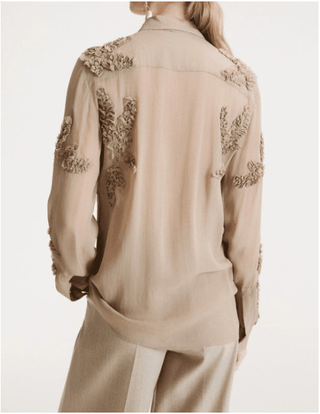 MLLMAMBO CAMICIA CON APPLICAZIONI