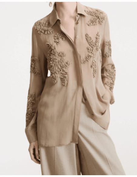 MLLMAMBO CAMICIA CON APPLICAZIONI