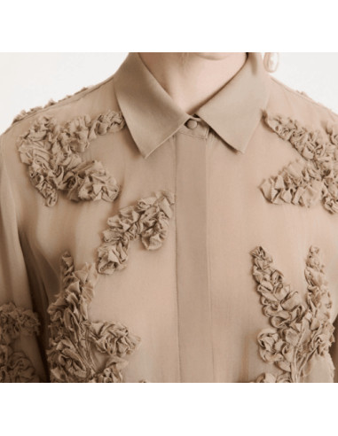 MLLMAMBO CAMICIA CON APPLICAZIONI