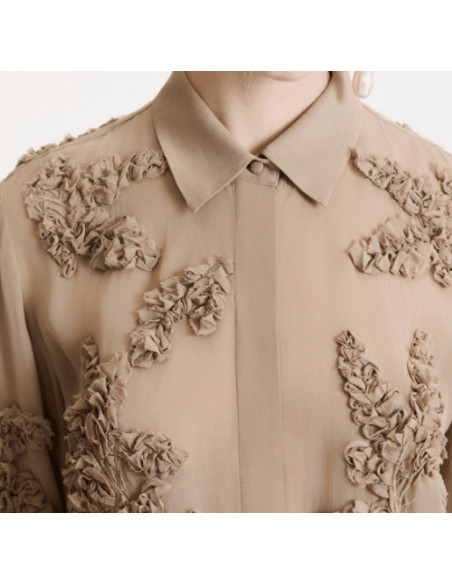 MLLMAMBO CAMICIA CON APPLICAZIONI