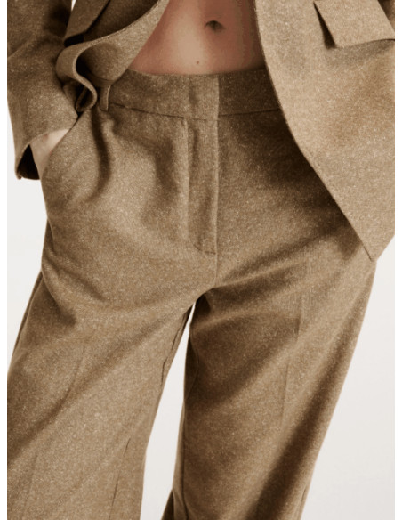 MLLPOGGIO PANTALONE TWEED LARGO